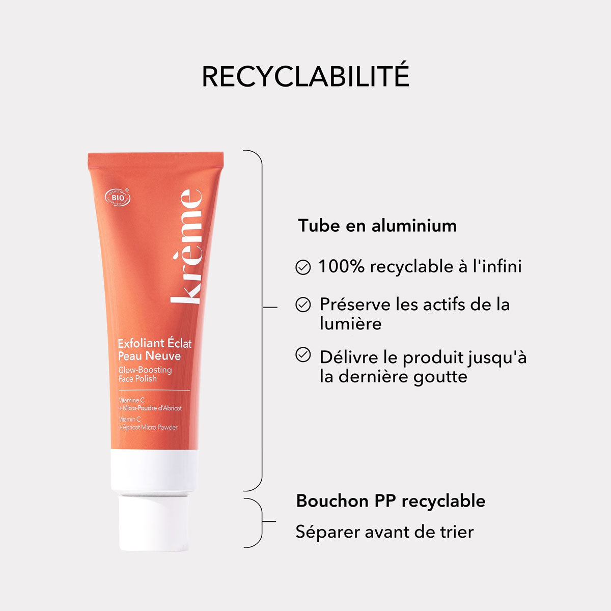 Krème - Exfoliant visage extra doux visage