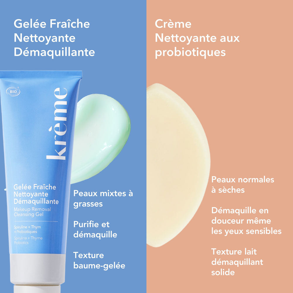 Nettoyant visage peaux réactives peaux sèches