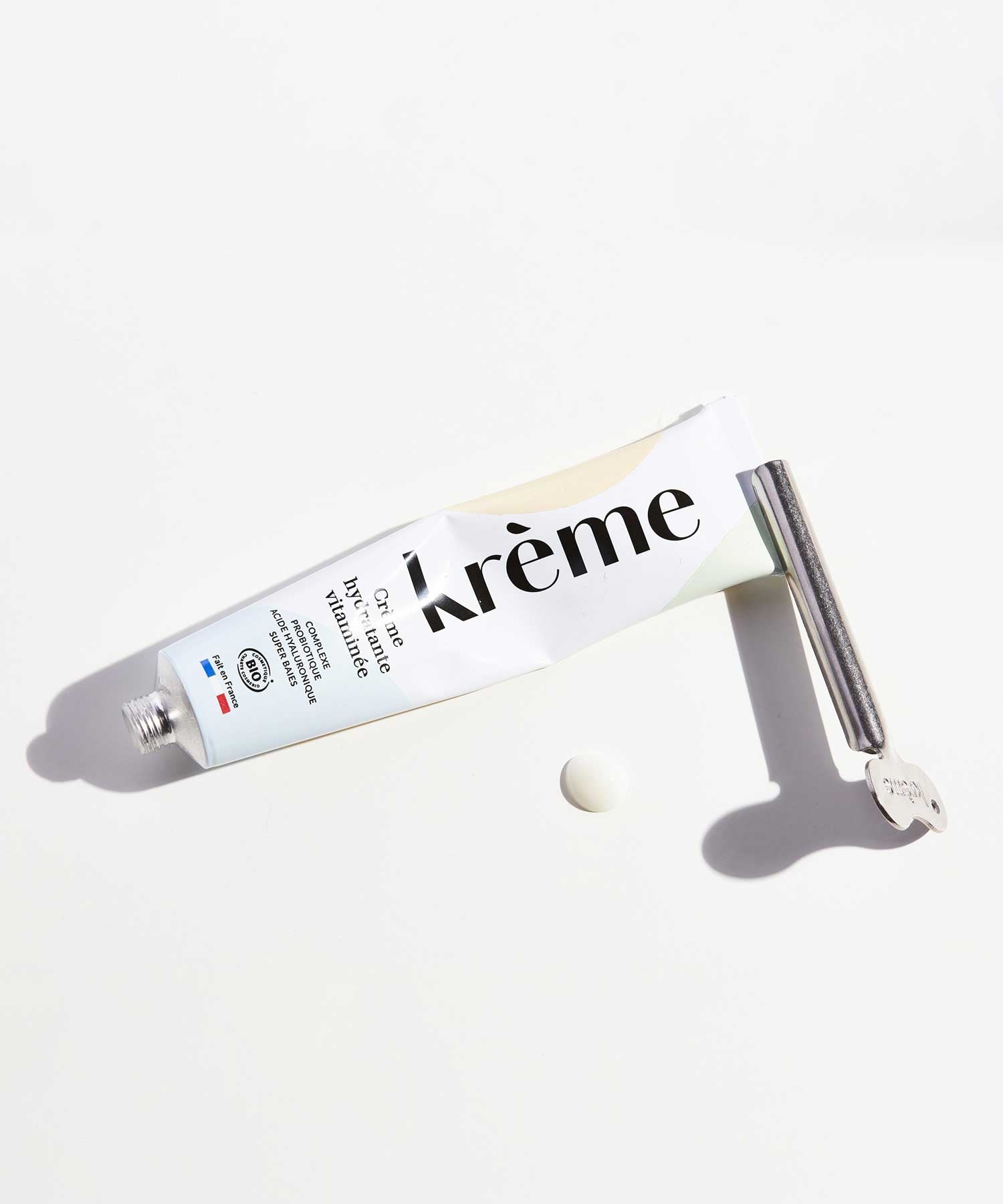 Ustensile presse tube cosmétique