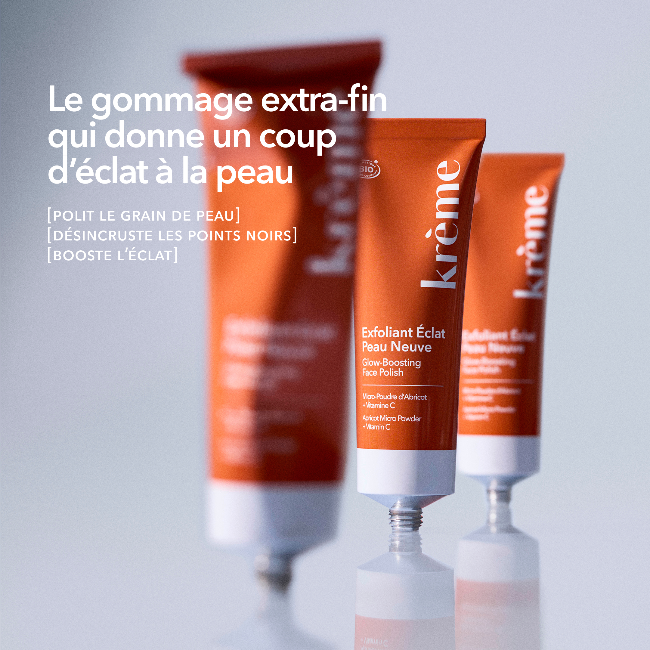 Exfoliant extra-fin