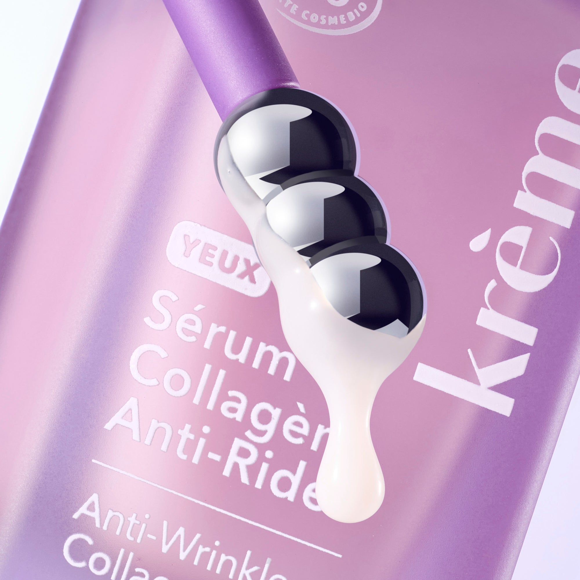 Krème Sérum yeux Collagène Application Goutte