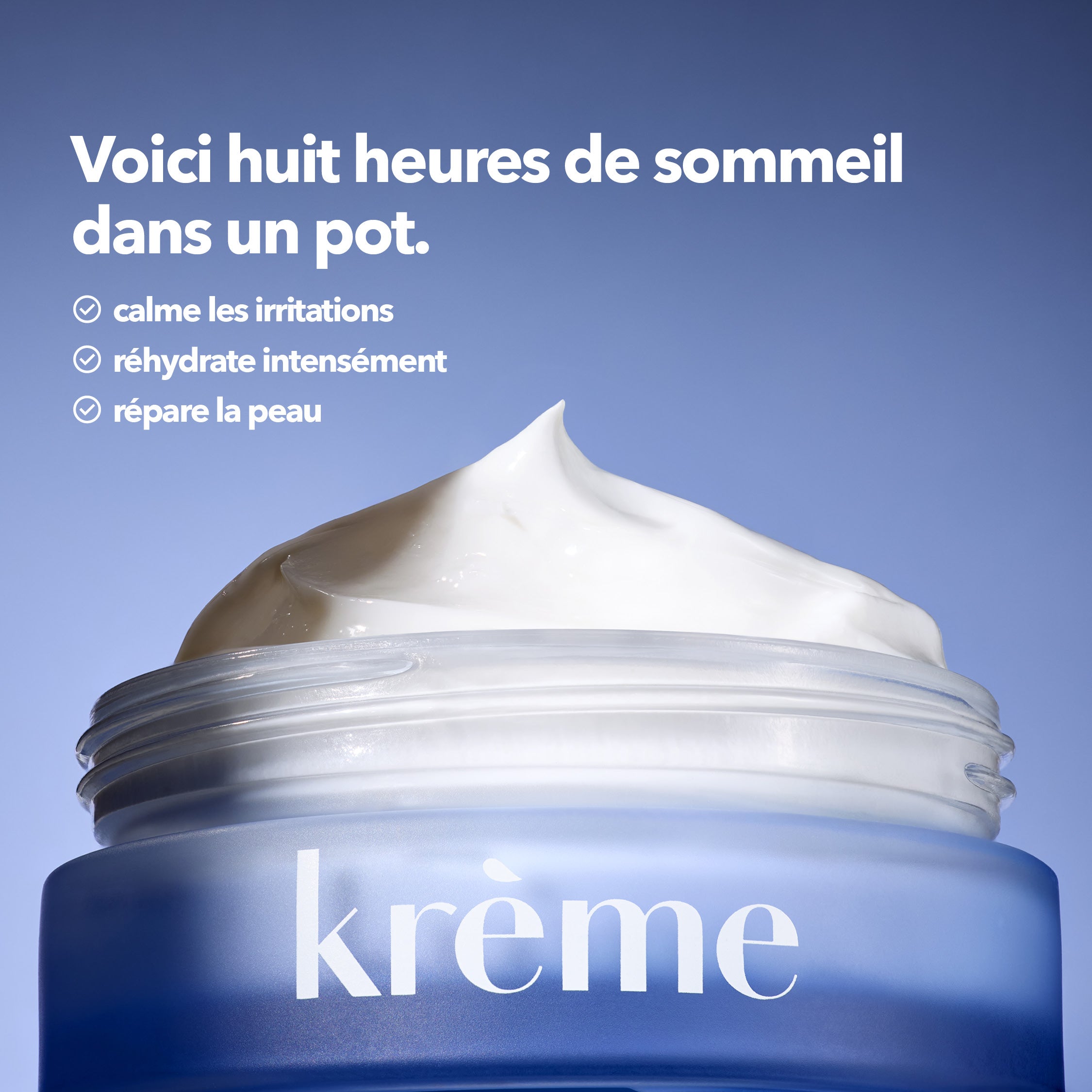 Masque de Nuit Anti-Soif