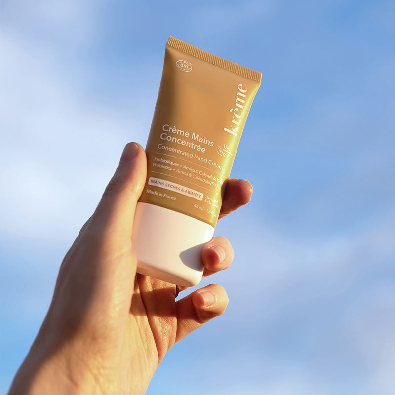 Krème Crème Mains Concentrée Application