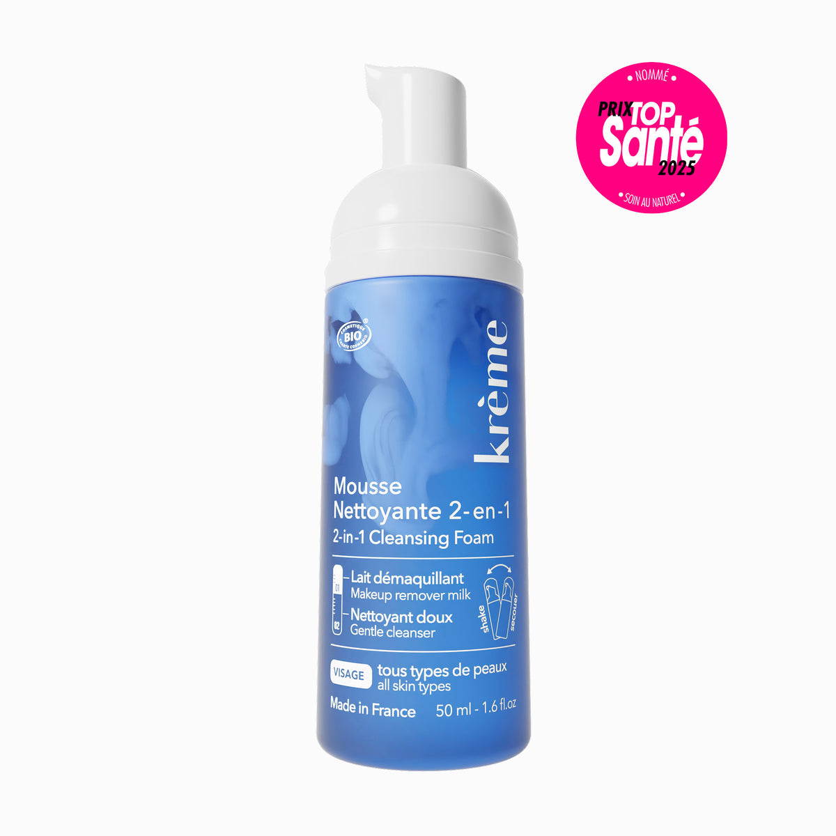 Format Voyage Mousse Nettoyante