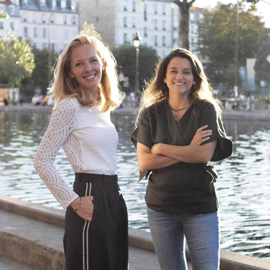 Juliette Lailler et Marie Belile, co-fondatrices de Krème