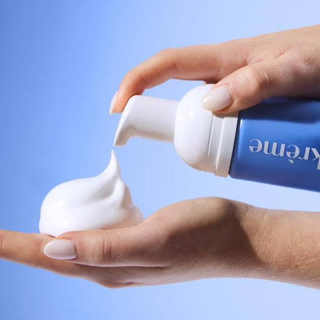 Mousse Nettoyante Application