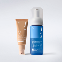 Duo Mousse Nettoyante et BB Crème Apaisante