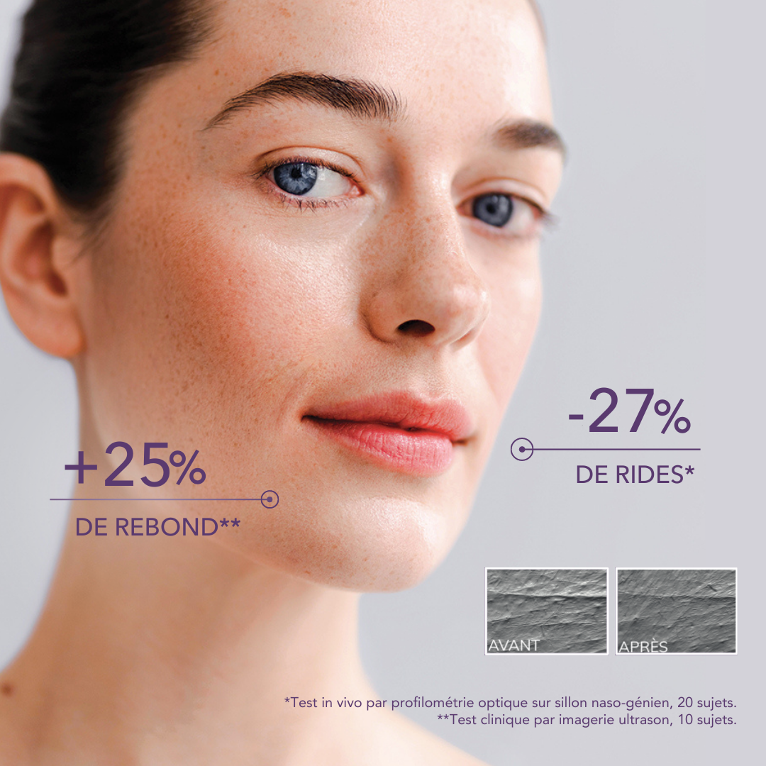 -27% de rides avec la creme collagene