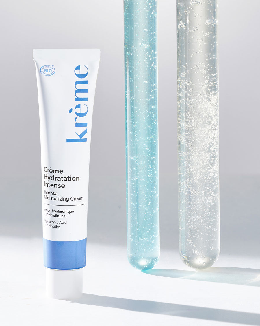 Crème hydratante à l'acide hyaluronique