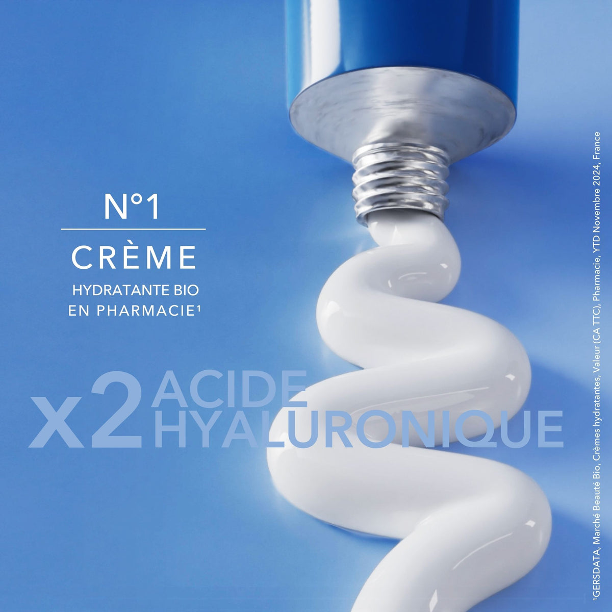 Crème Hydratation Intense 2 Acides Hyaluronique