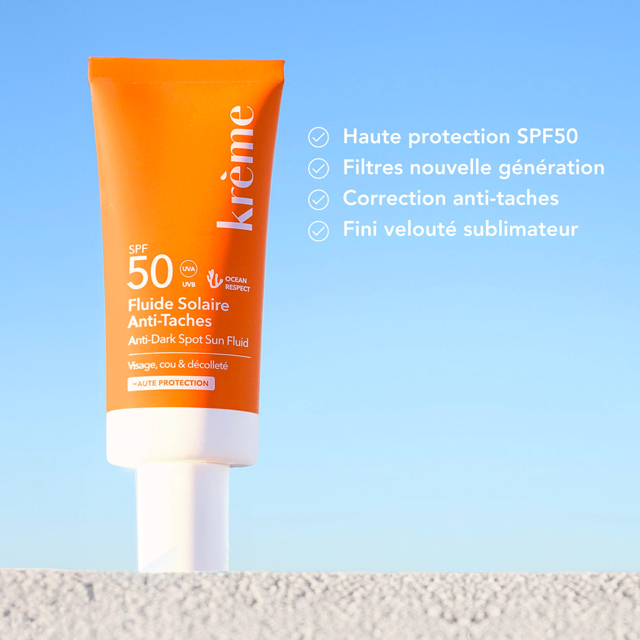 Fluide anti taches respectueux de la peau