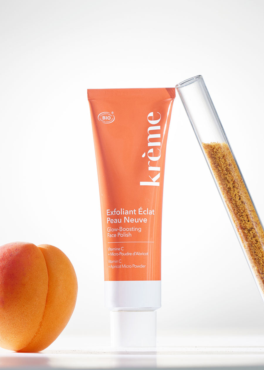 Exfoliant abricot bio et 100% naturel