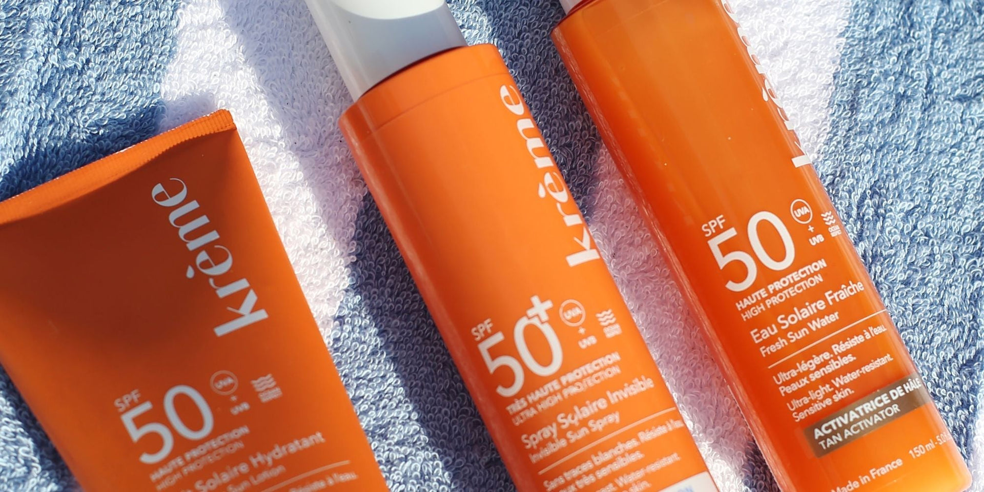 Soin solaire : crème, spray, fluide, eau, quelle texture choisir ?