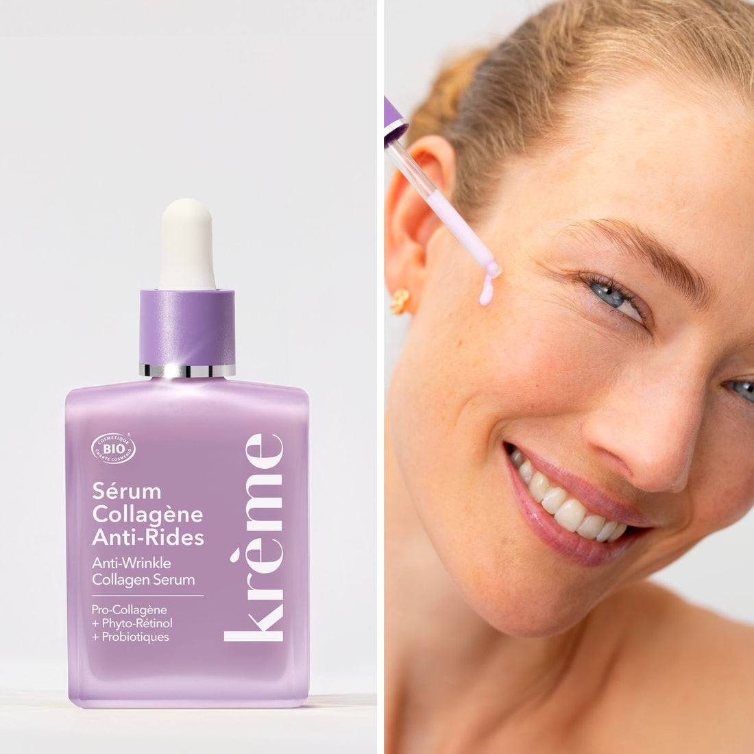 Duo Collagène Anti-Rides - Sérum et crème anti-rides | Krème