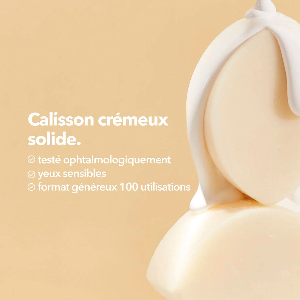 Crème Nettoyante Solide Crémeux