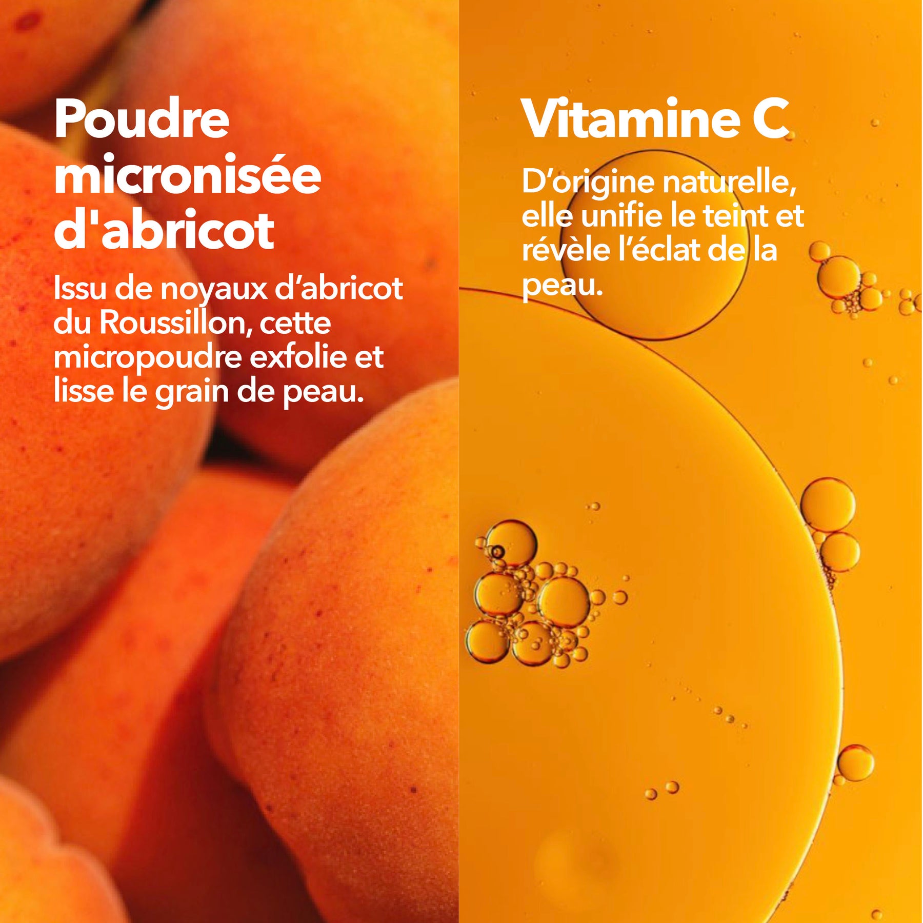 Gommage Éclat Poudre Abricot Vitamine C