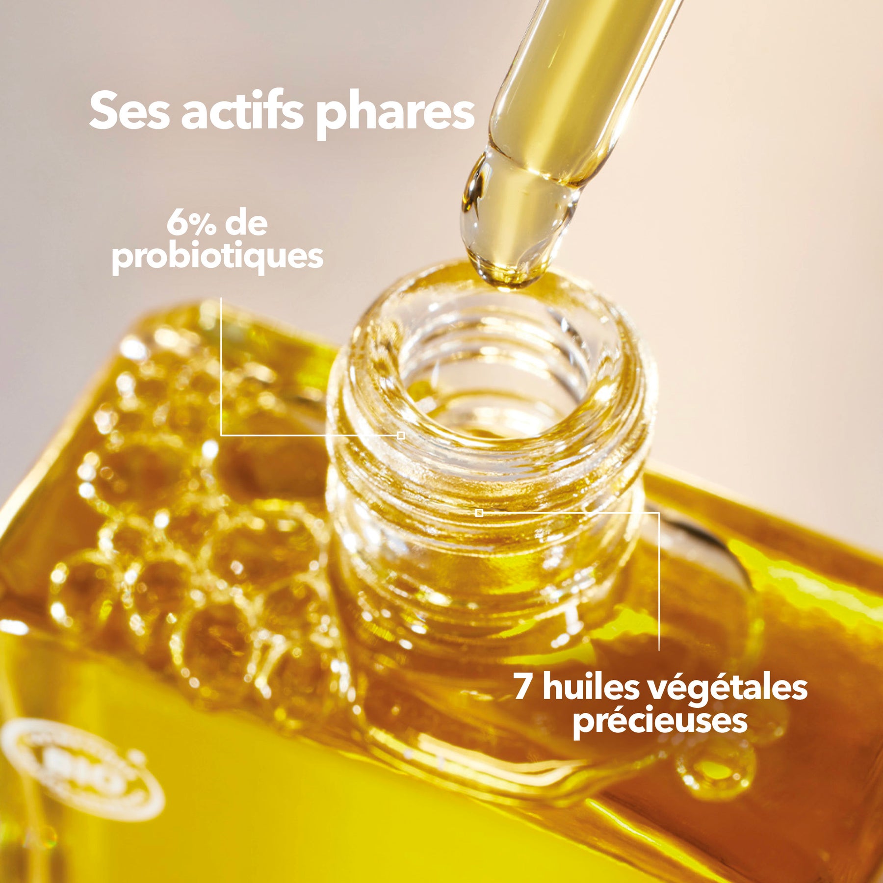 Huile SOS Apaisante Actifs Phares