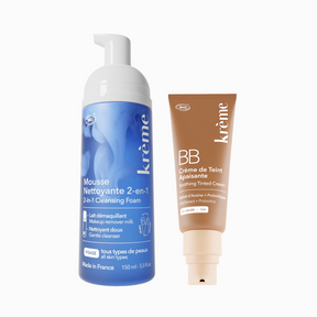 Duo Mousse Nettoyante et BB Crème Apaisante