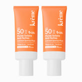 Duo crème solaire visage anti taches