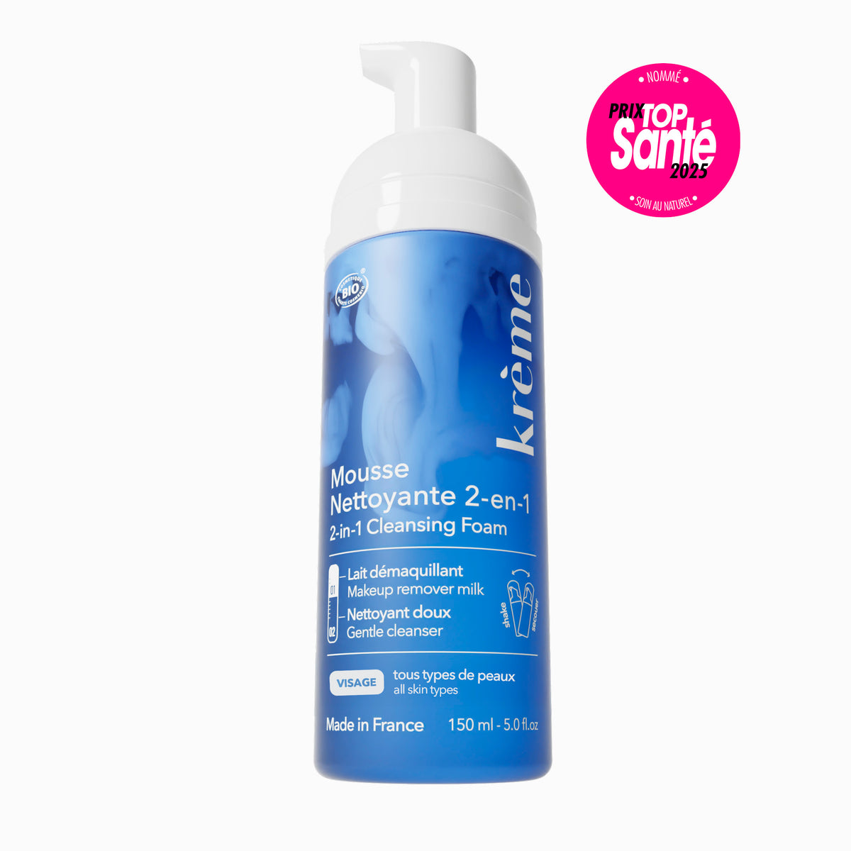 Kreme_Packshot_Mousse_150ml_OK